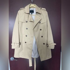 Banana Republic trench coat petite xs